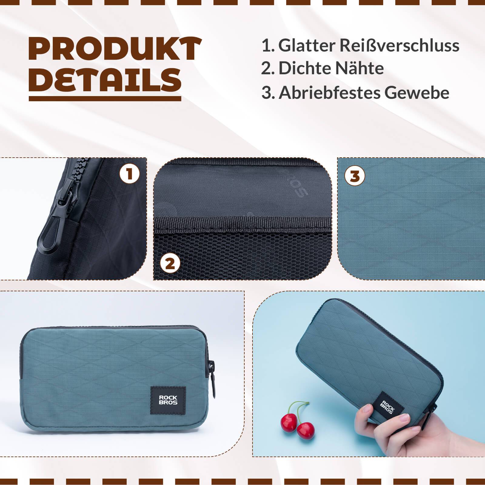ROCKBROS Geldbörse Portemonnaie Geldbeutel Handytasche für Kreditkarte Schlüssel - Fahrradtaschen ROCKBROS - EU - NooMii