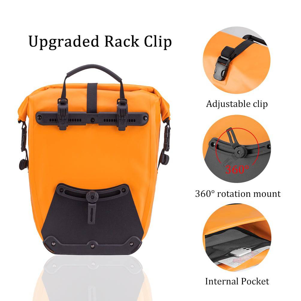 ROCKBROS Gepäckträgertasche 25L - 32L 100 % wasserdicht mit Tragegriff - Fahrradtaschen ROCKBROS - EU - NooMii