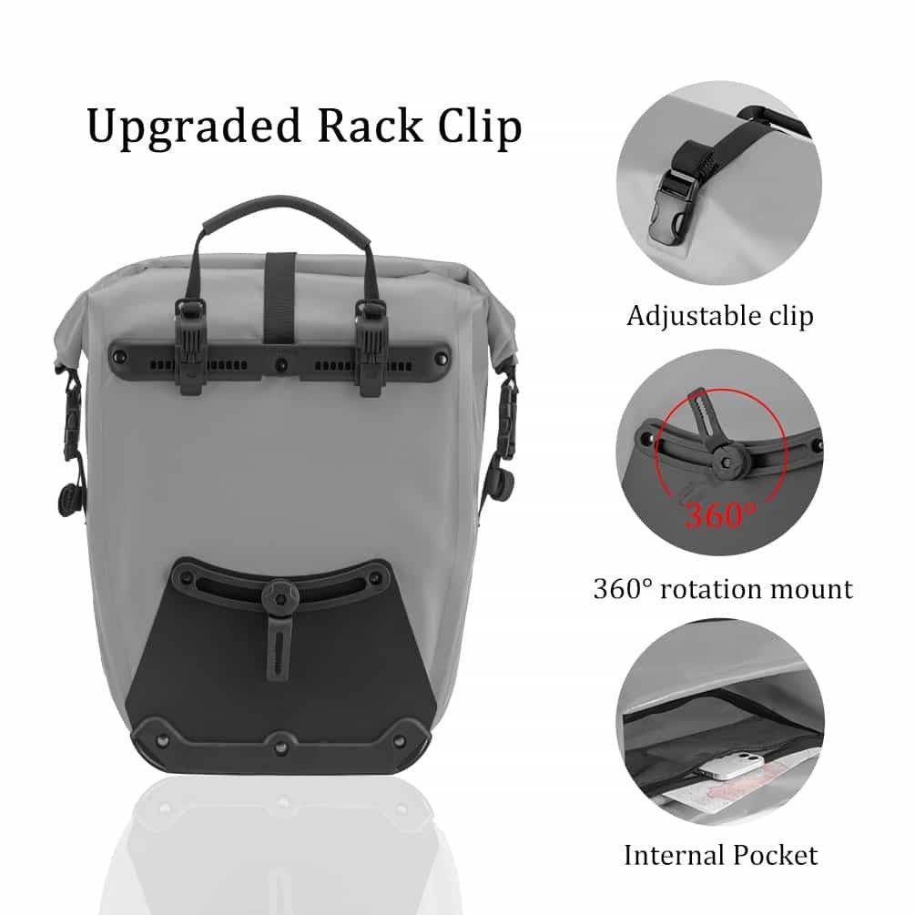 ROCKBROS Gepäckträgertasche 25L - 32L 100 % wasserdicht mit Tragegriff - Fahrradtaschen ROCKBROS - EU - NooMii