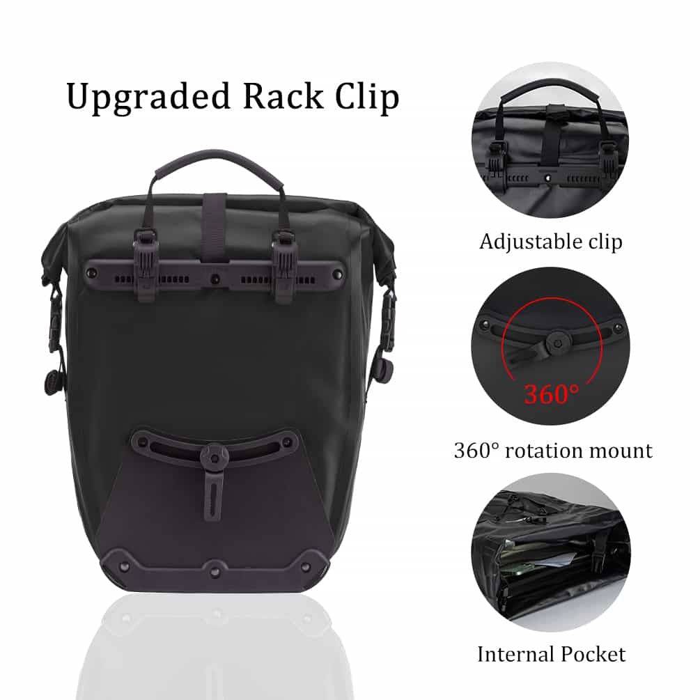 ROCKBROS Gepäckträgertasche 25L - 32L 100 % wasserdicht mit Tragegriff - Fahrradtaschen ROCKBROS - EU - NooMii