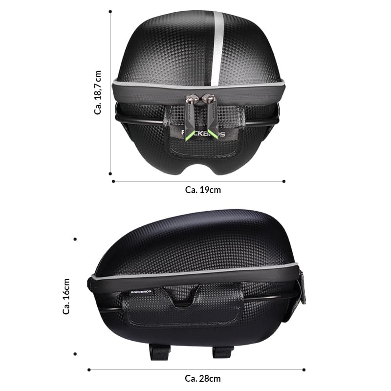 ROCKBROS Gepäckträgertasche Wasserfest Schnellspanner Design mit Halterung - Fahrradtaschen ROCKBROS - EU - NooMii