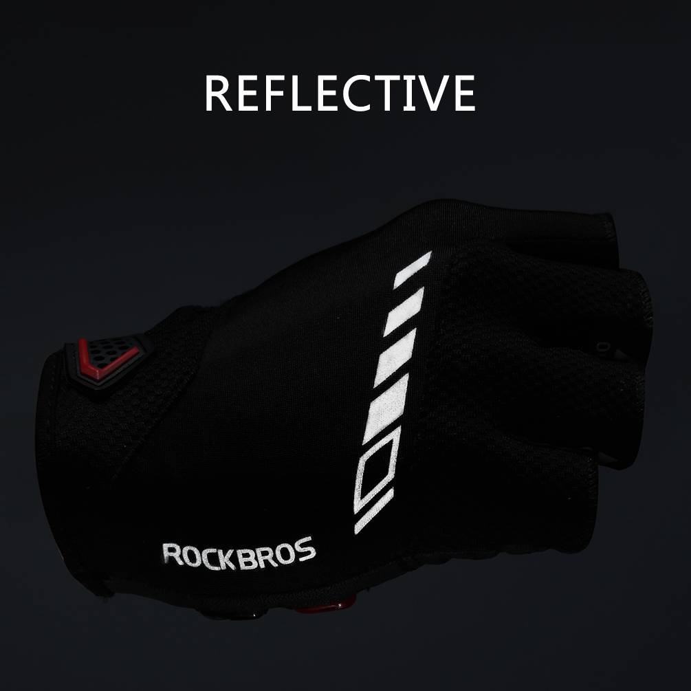 ROCKBROS Halbfinger MTB Handschuhe für Herren und Damen rutschfeste - Fahrradhandschuhe ROCKBROS - EU - NooMii