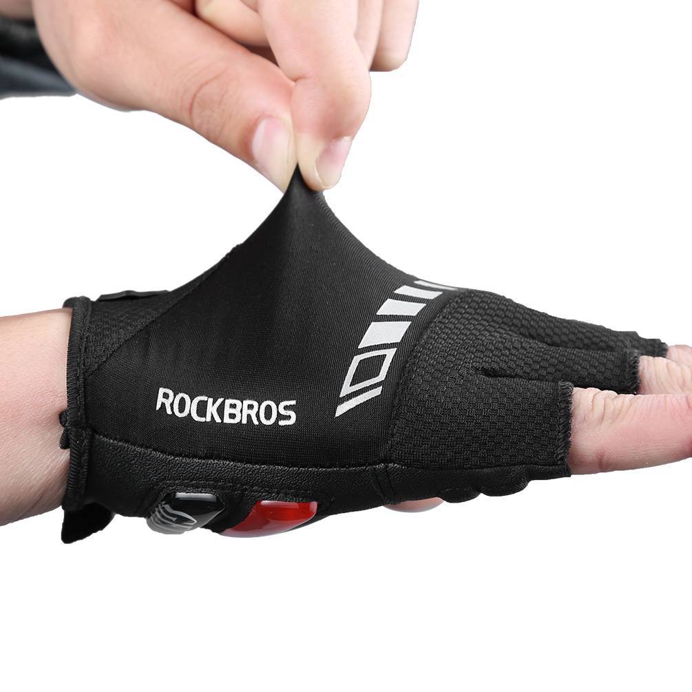 ROCKBROS Halbfinger MTB Handschuhe für Herren und Damen rutschfeste - Fahrradhandschuhe ROCKBROS - EU - NooMii