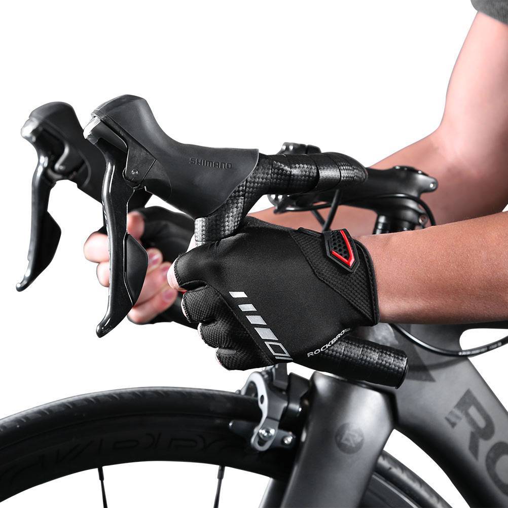 ROCKBROS Halbfinger MTB Handschuhe für Herren und Damen rutschfeste - Fahrradhandschuhe ROCKBROS - EU - NooMii