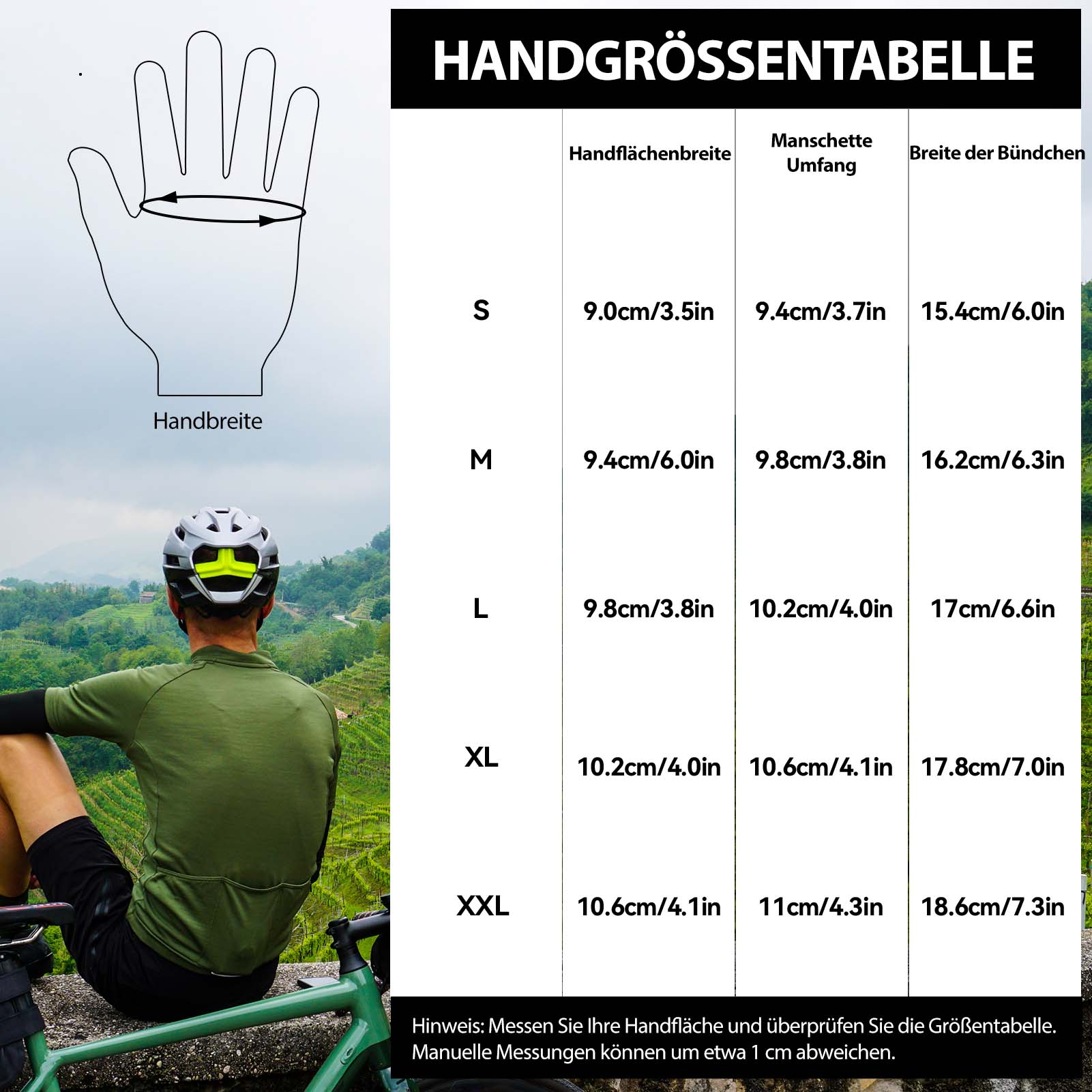 ROCKBROS Halbfinger - Radhandschuhe Rutschfest Elastisch Unisex Gelb M - XXL - Fahrradhandschuhe ROCKBROS - EU - NooMii
