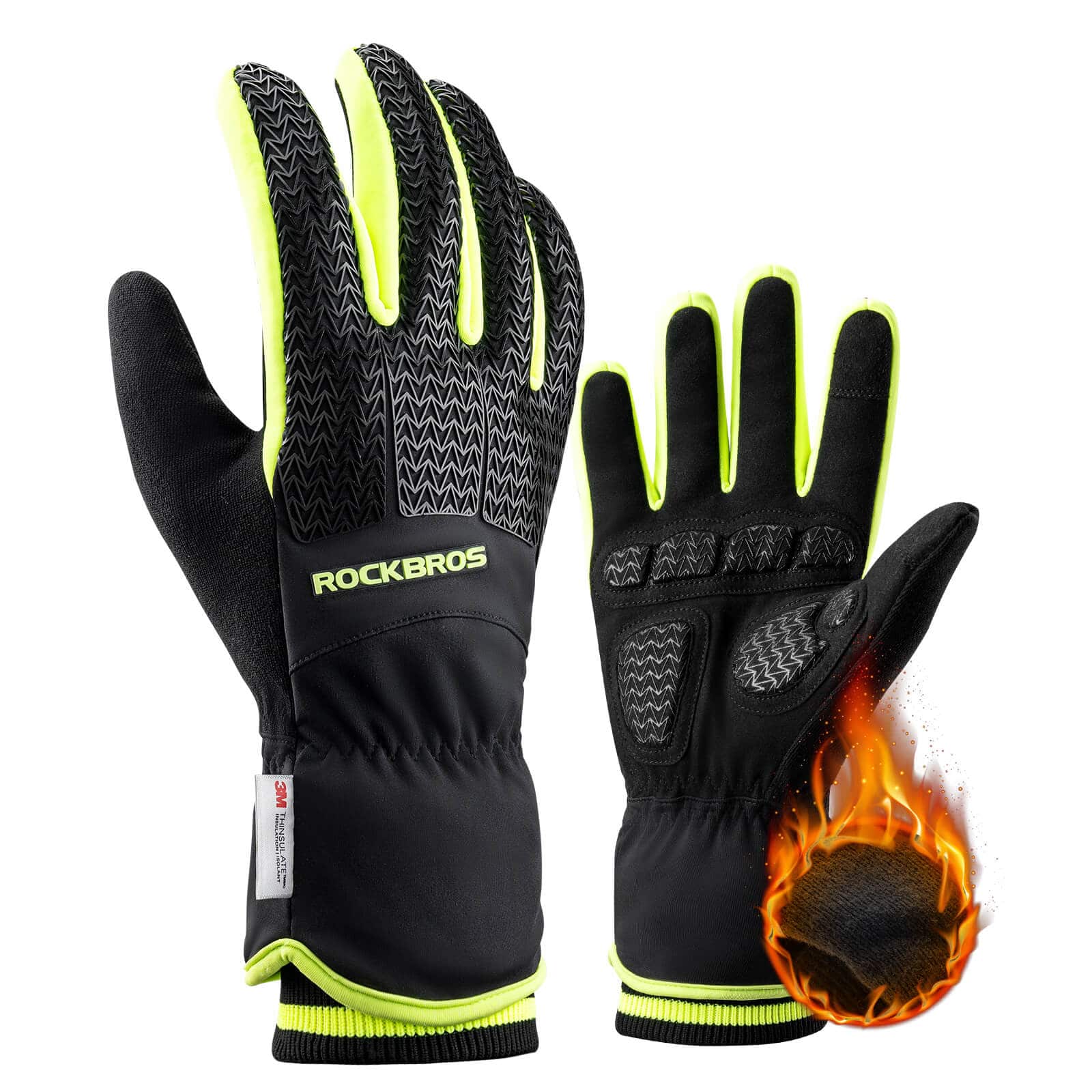 ROCKBROS Handschuhe Fahrradhandschuhe Touchscreen Thinsulate Skihandschuh - Fahrradhandschuhe ROCKBROS - EU - NooMii
