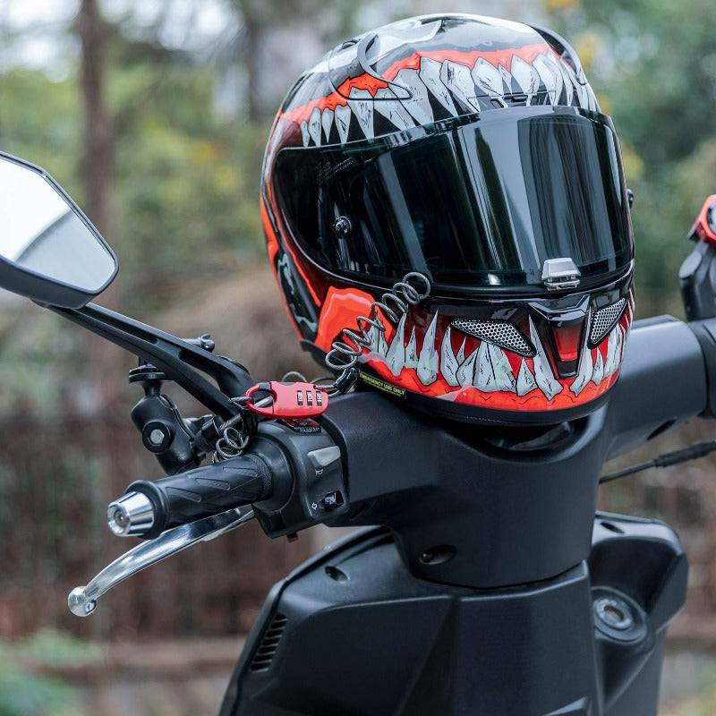 ROCKBROS Helmschloss Kabelschloss Leichtgewichts - Zahlenschloss - Fahrradschloss ROCKBROS - EU - NooMii