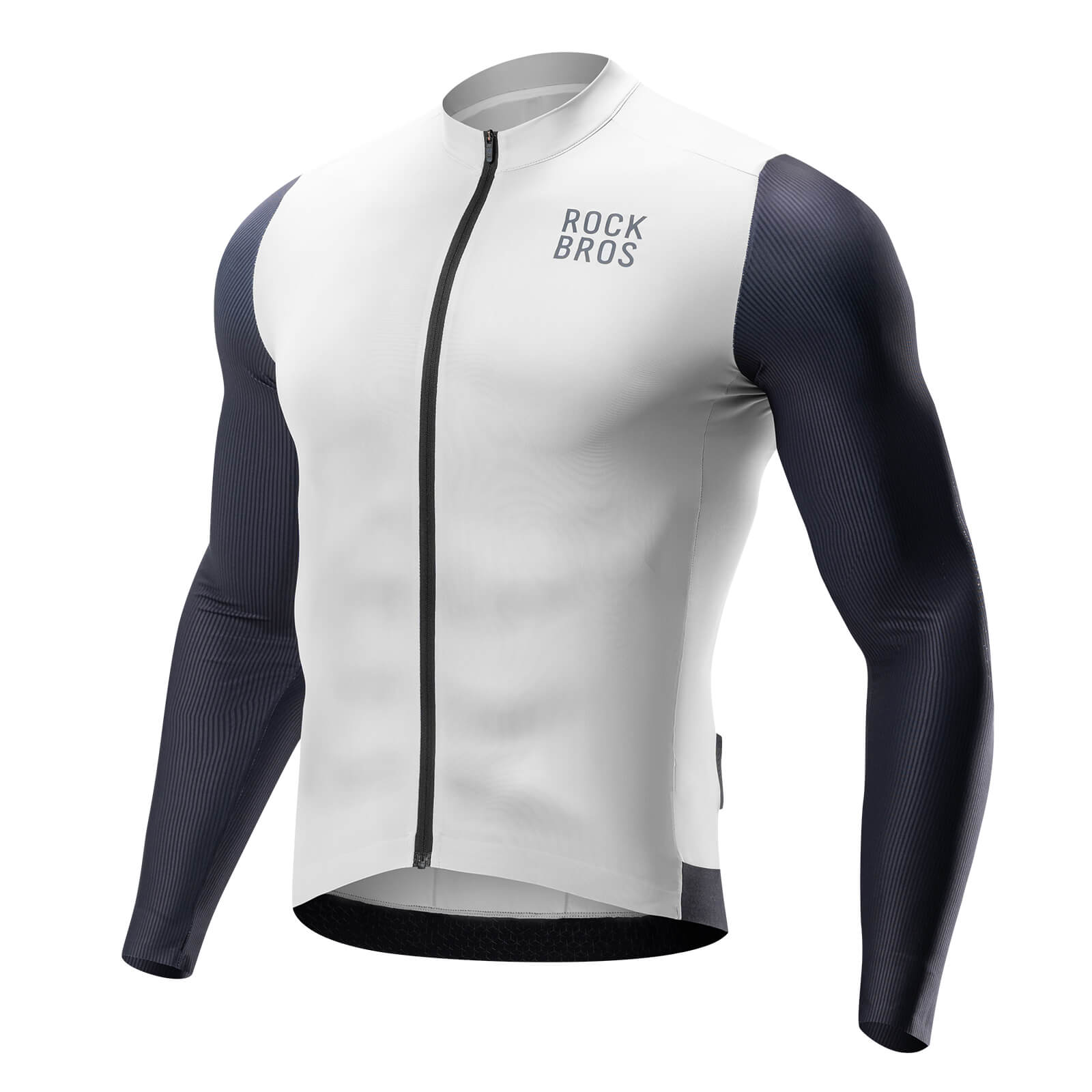 ROCKBROS Herren Langarm - Radtrikot Atmungsaktive Fahrrad Jersey Schnell Trocknend - Fahrradtrikot ROCKBROS - EU - NooMii