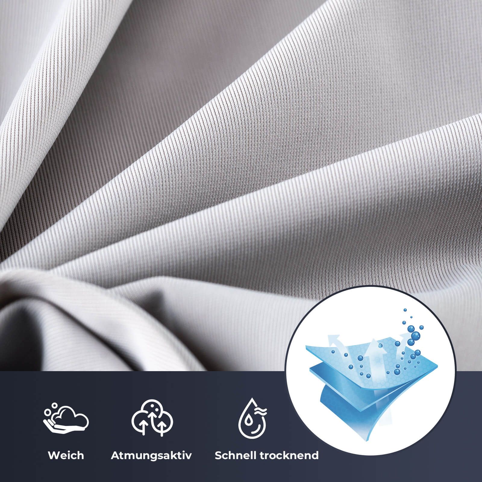 ROCKBROS Herren Langarm - Radtrikot Atmungsaktive Fahrrad Jersey Schnell Trocknend - Fahrradtrikot ROCKBROS - EU - NooMii