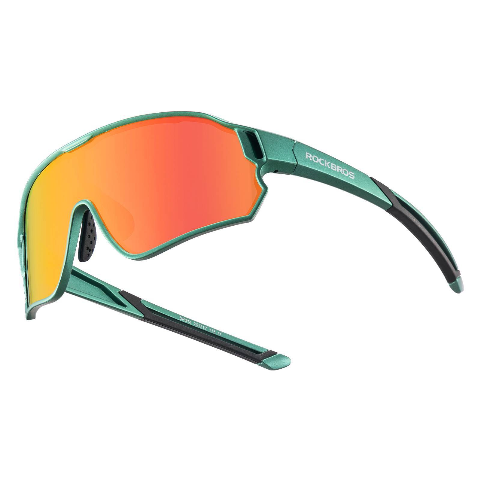 ROCKBROS Kinder Fahrradbrille UV400 - Schutz Polarisierte Sonnenbrille - Fahrradbrille ROCKBROS - EU - NooMii