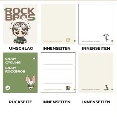 ROCKBROS Notizblock Haftnotizen: Kreativ und praktisch für deinen Alltag - ROCKBROS - EU - NooMii