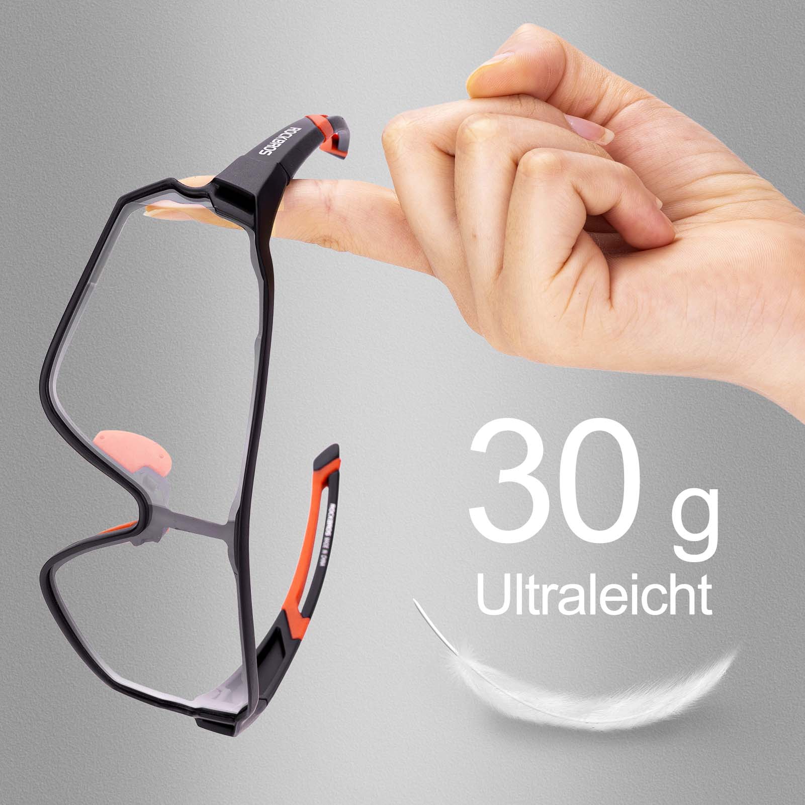 ROCKBROS Photochrome Sonnenbrille Fahrradbrille UV400 - Schutz Unisex - Fahrradbrille ROCKBROS - EU - NooMii