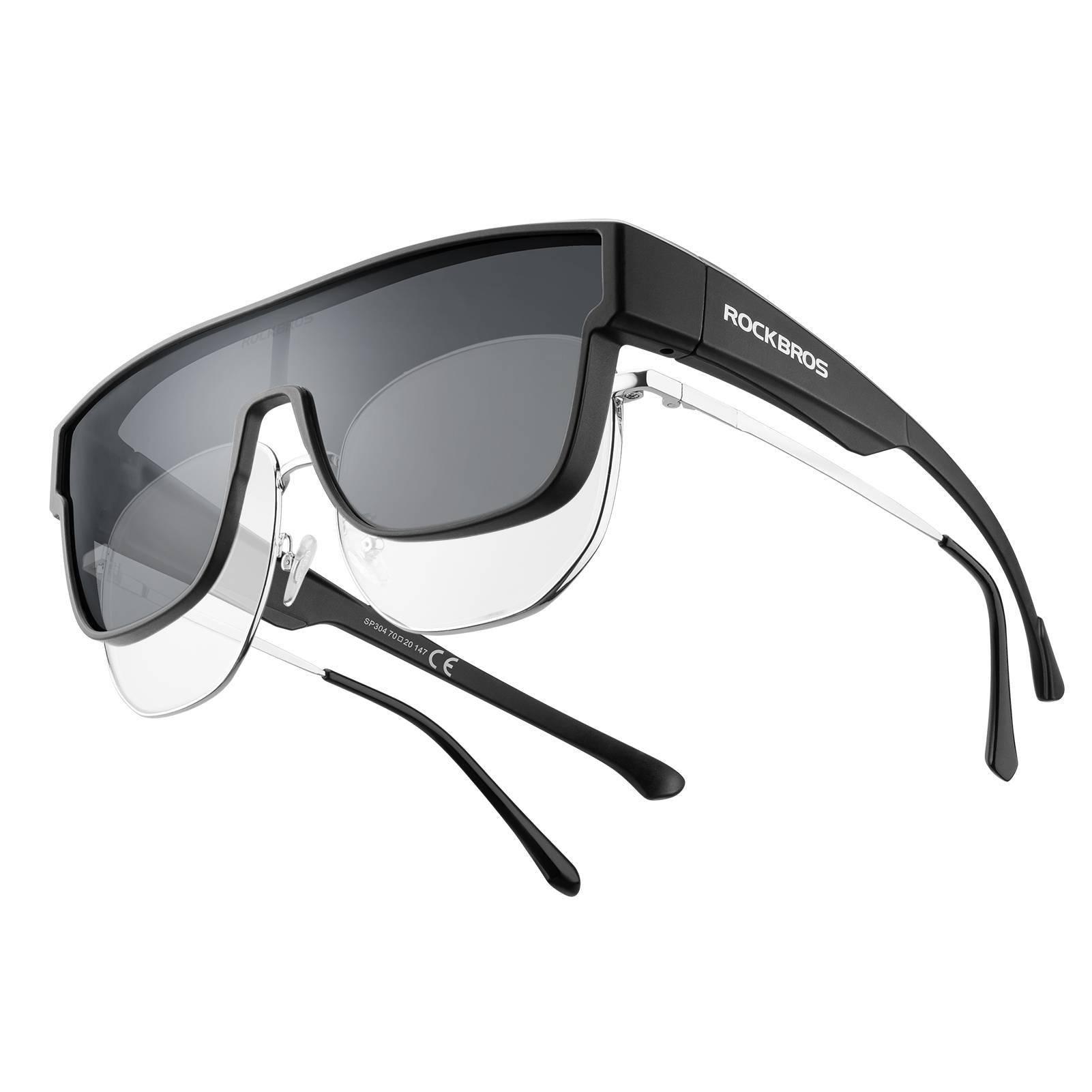 ROCKBROS Polarisierte Fahrradbrille Kurzsichtbrille Überbrille Unisex Sportbrille - Fahrradbrille ROCKBROS - EU - NooMii