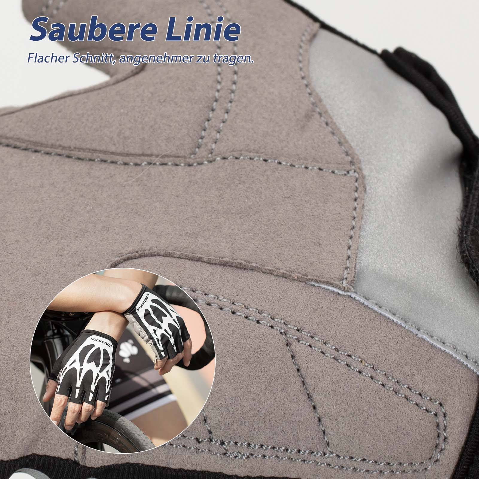 ROCKBROS Radsport Touchscreen Fingerlose Handschuhe Frühling - Fahrradhandschuhe ROCKBROS - EU - NooMii