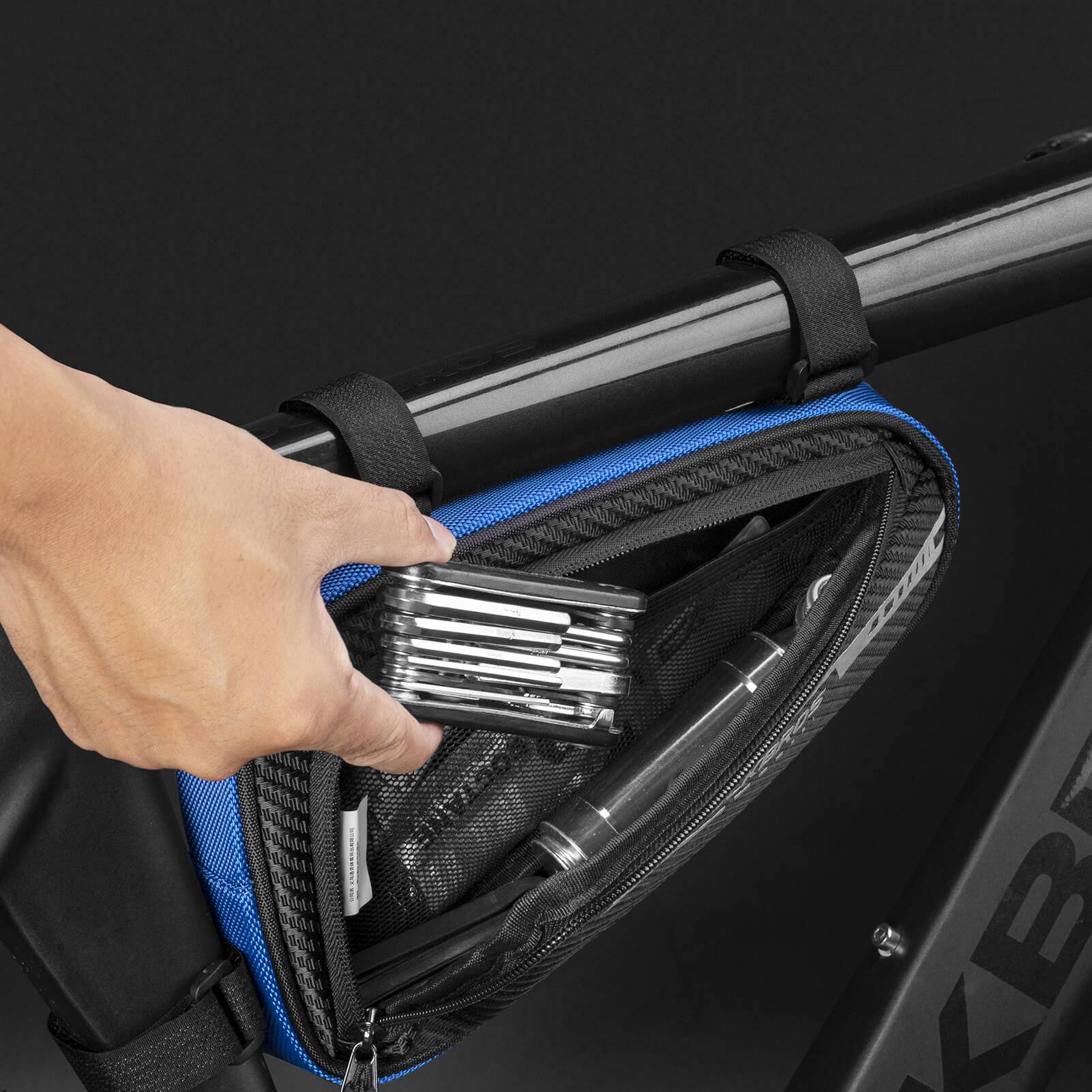 ROCKBROS Rahmentasche wasserdicht Dreieckstasche für MTB & Rennräder 1,2L - Fahrradtaschen ROCKBROS - EU - NooMii