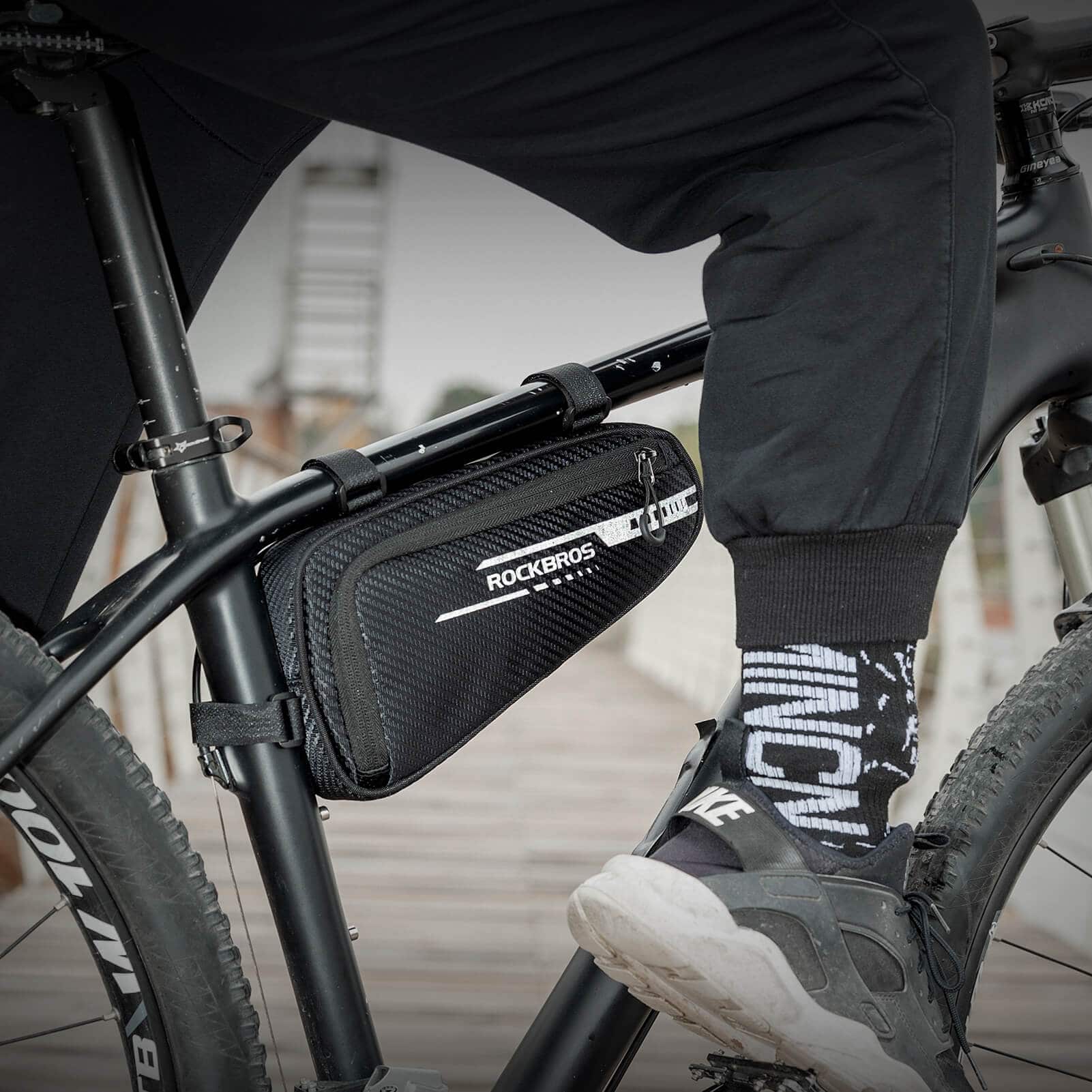ROCKBROS Rahmentasche wasserdicht Dreieckstasche für MTB & Rennräder 1,2L - Fahrradtaschen ROCKBROS - EU - NooMii