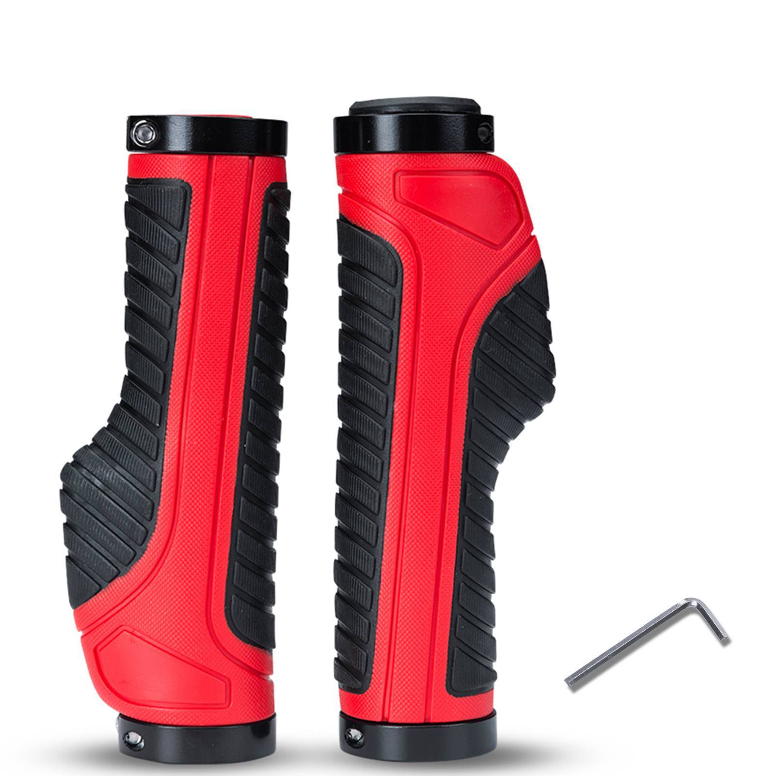 ROCKBROS Rutschfeste Fahrradgriffe aus Gummi mit Lock - on Design für MTB - Fahrradgriffe ROCKBROS - EU - NooMii