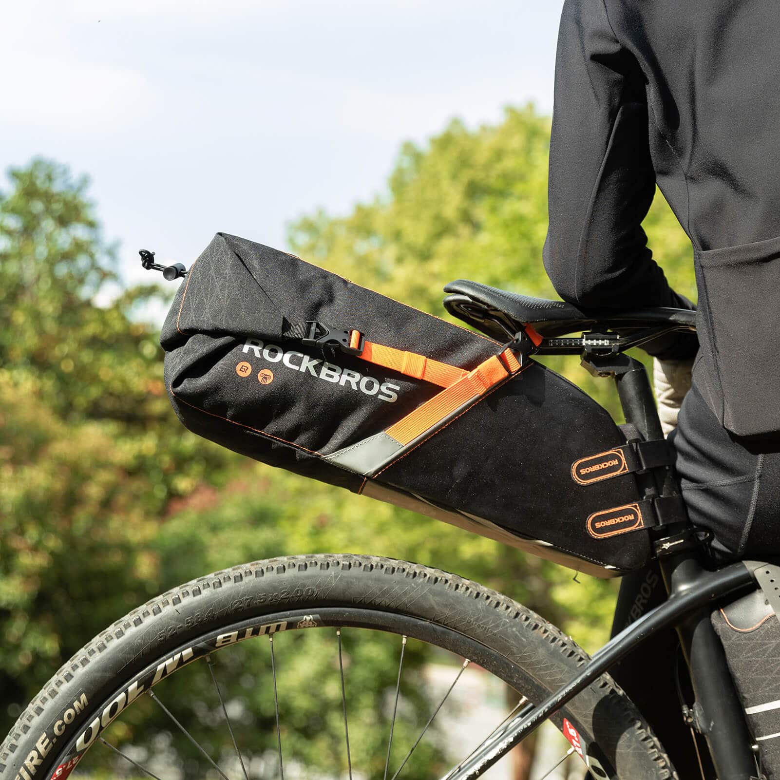 ROCKBROS Satteltasche wasserdichte Fahrradtasche für MTB Rennrad10L - Fahrradtaschen ROCKBROS - EU - NooMii