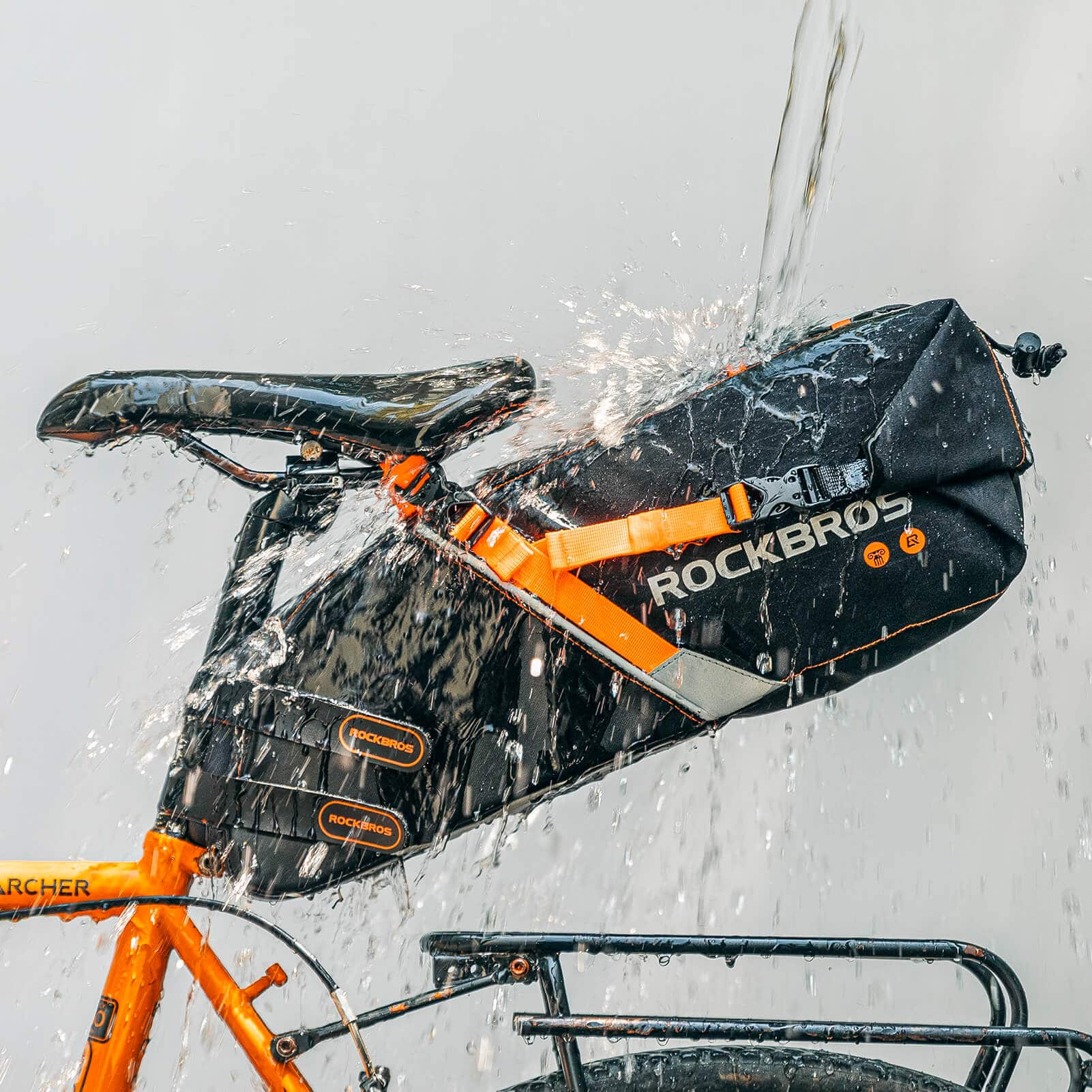 ROCKBROS Satteltasche wasserdichte Fahrradtasche für MTB Rennrad10L - Fahrradtaschen ROCKBROS - EU - NooMii