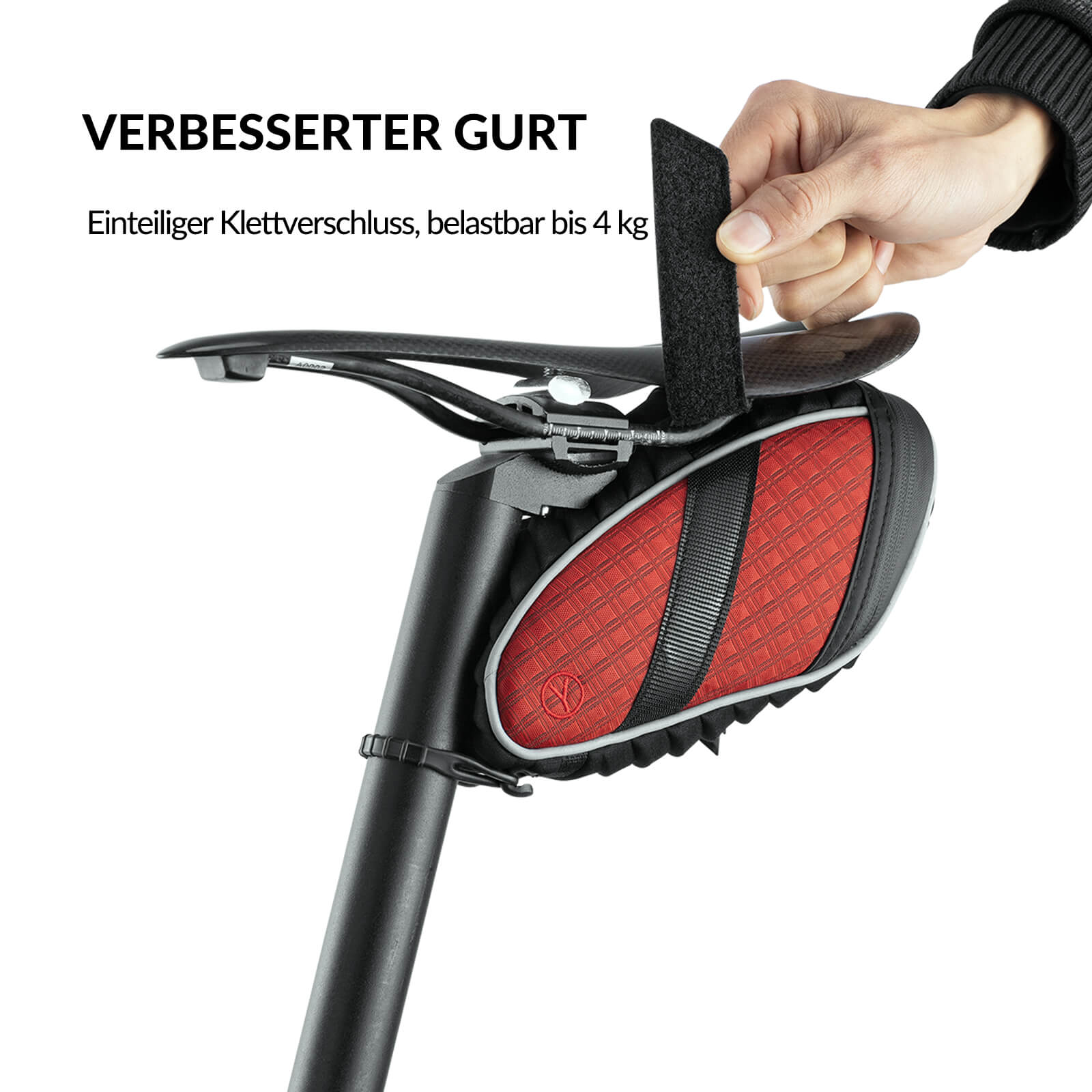 ROCKBROS Satteltaschen Fahrradsitz Taschen mit Rücklichthalter 1L - Fahrradtaschen ROCKBROS - EU - NooMii