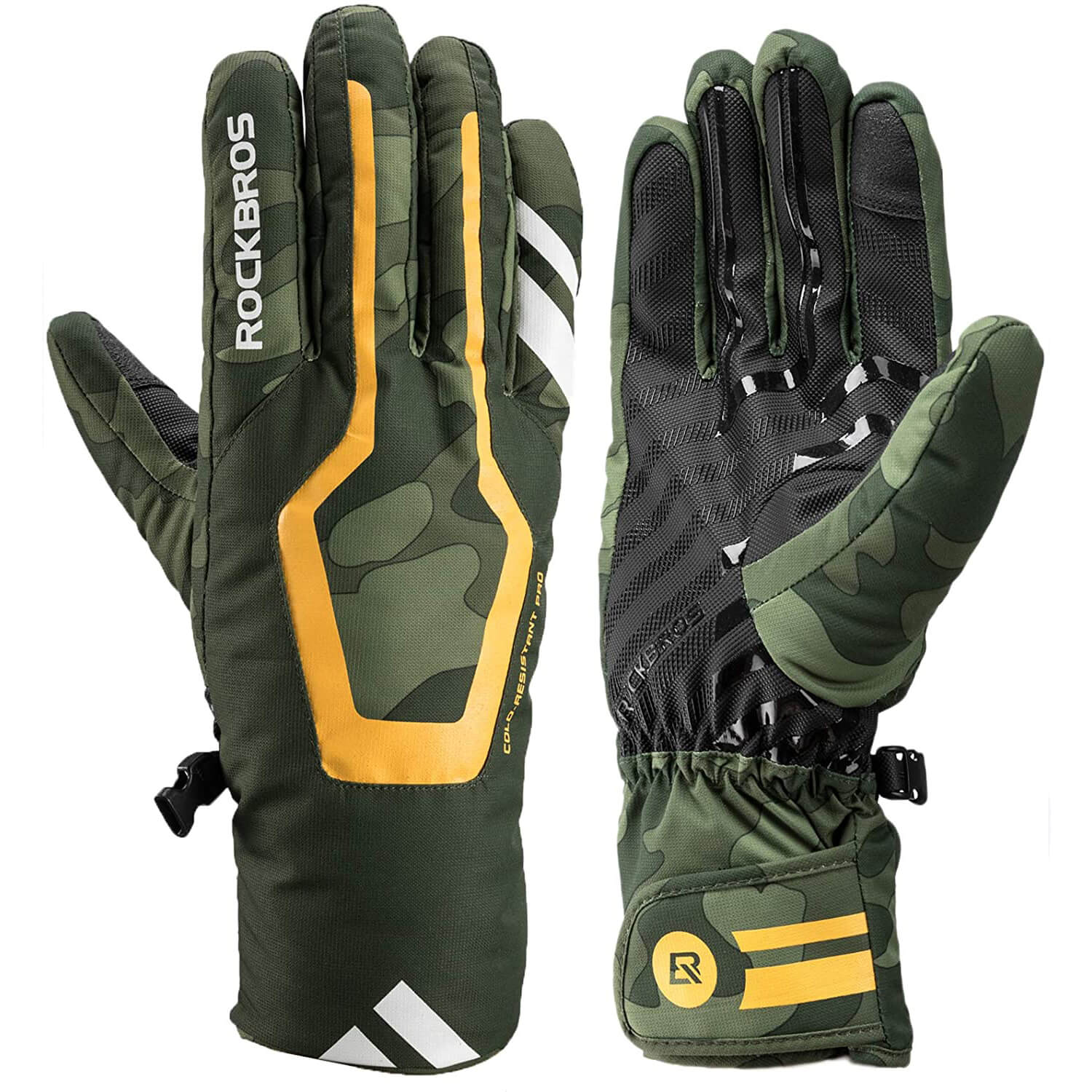 ROCKBROS Skihandschuhe Winter Handschuhe Wasserdicht Anti - Rutsch - Fahrradhandschuhe ROCKBROS - EU - NooMii