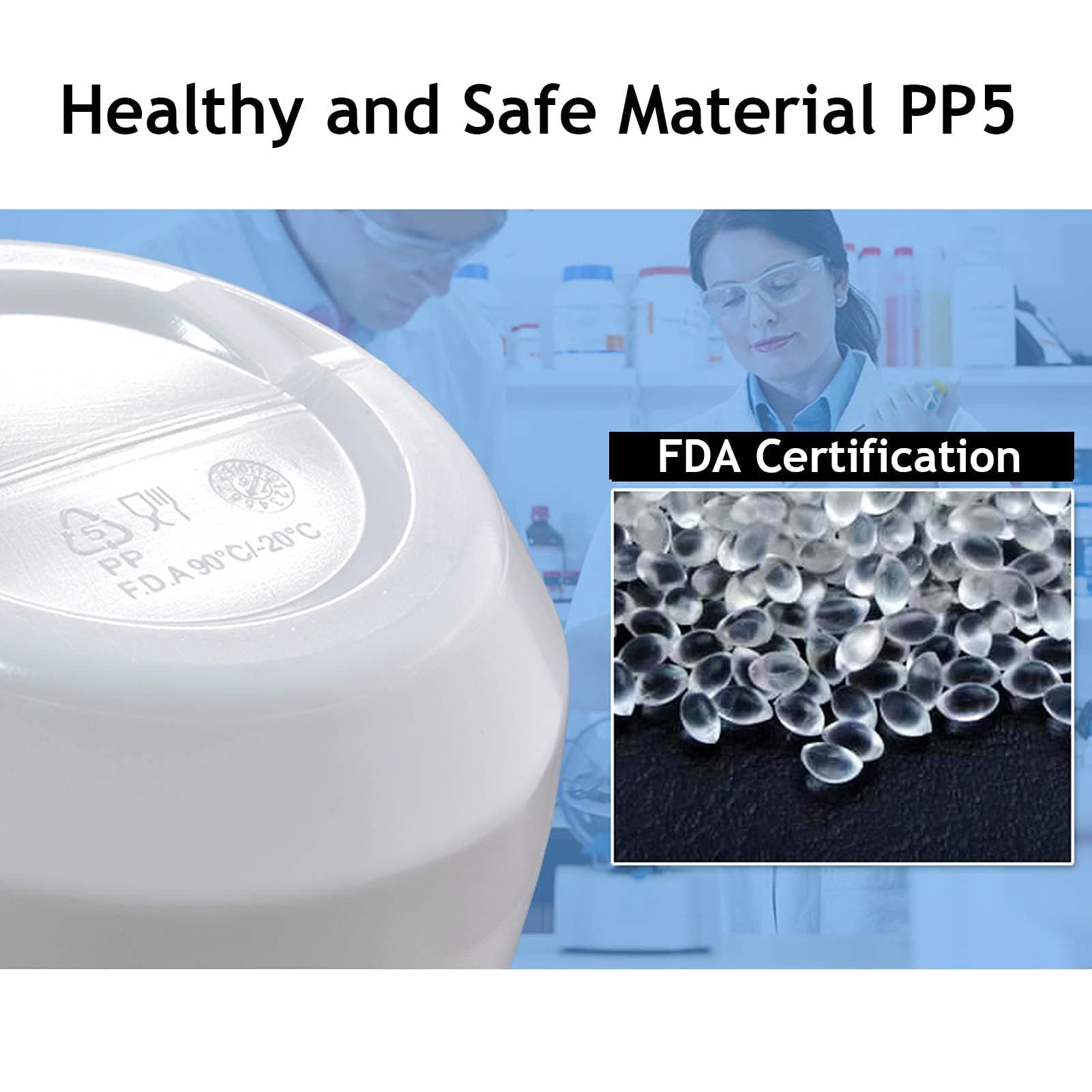 ROCKBROS Sport Trinkflasche 600 ml aus PP5 mit Staubschutzhülle geliefert - Fahrrad Flaschenhalter ROCKBROS - EU - NooMii