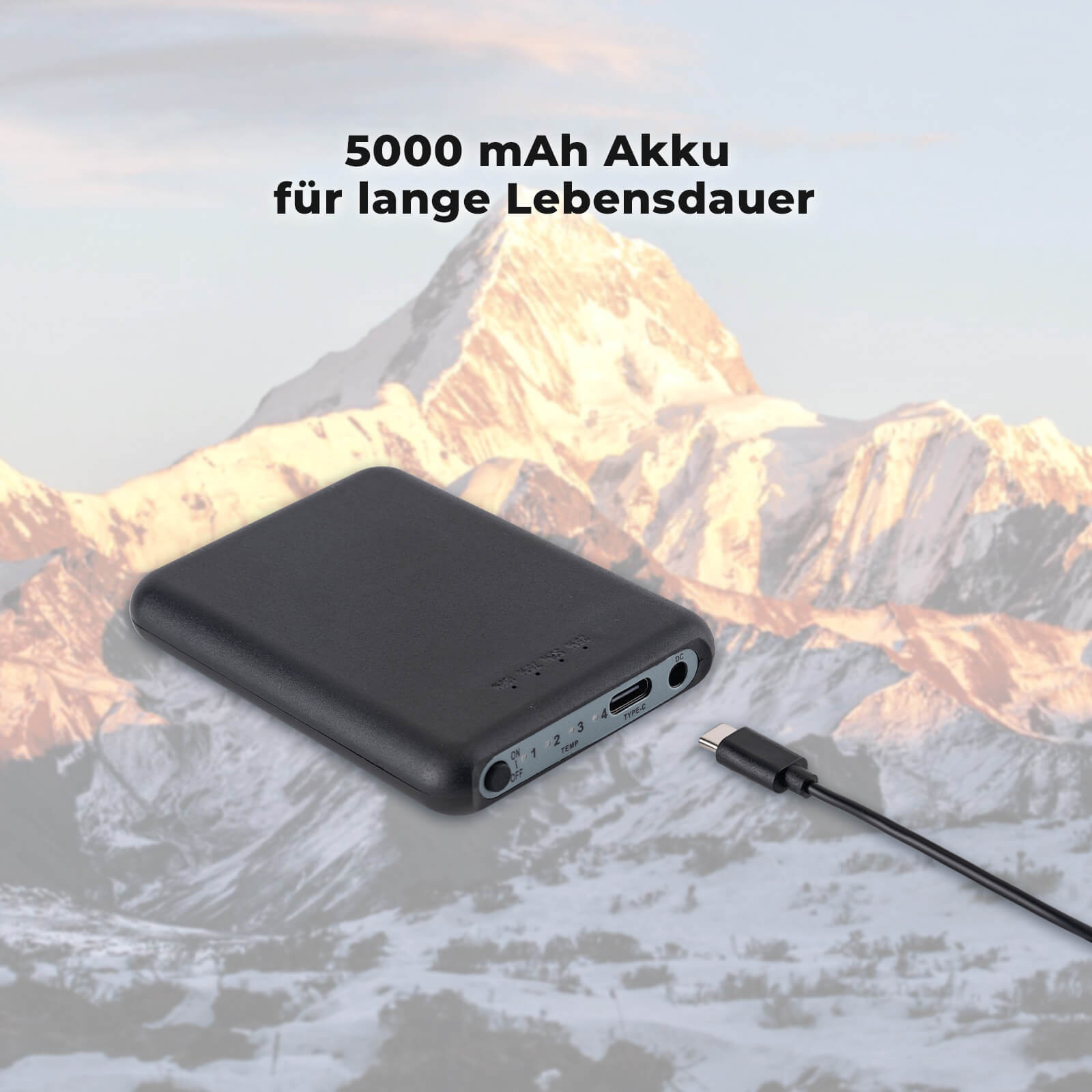 ROCKBROS Sportsocken Fahrradsocken Winter Heizsocken Wiederaufladbar 5000mAh - Fahrradsocken ROCKBROS - EU - NooMii