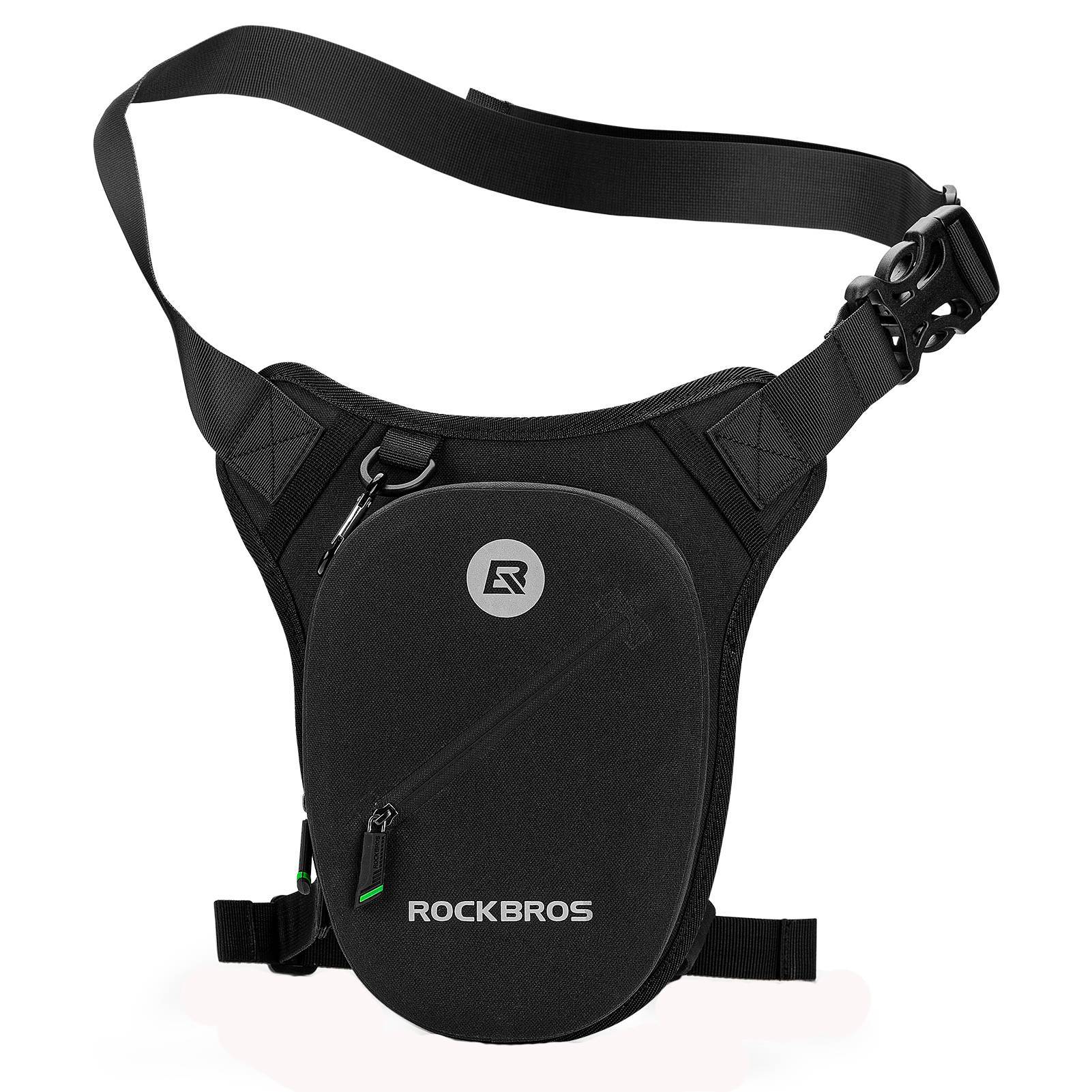 ROCKBROS Wasserdichte Beintasche für Motorrad Damen/Herren Schwarz - Motorradtaschen ROCKBROS - EU - NooMii