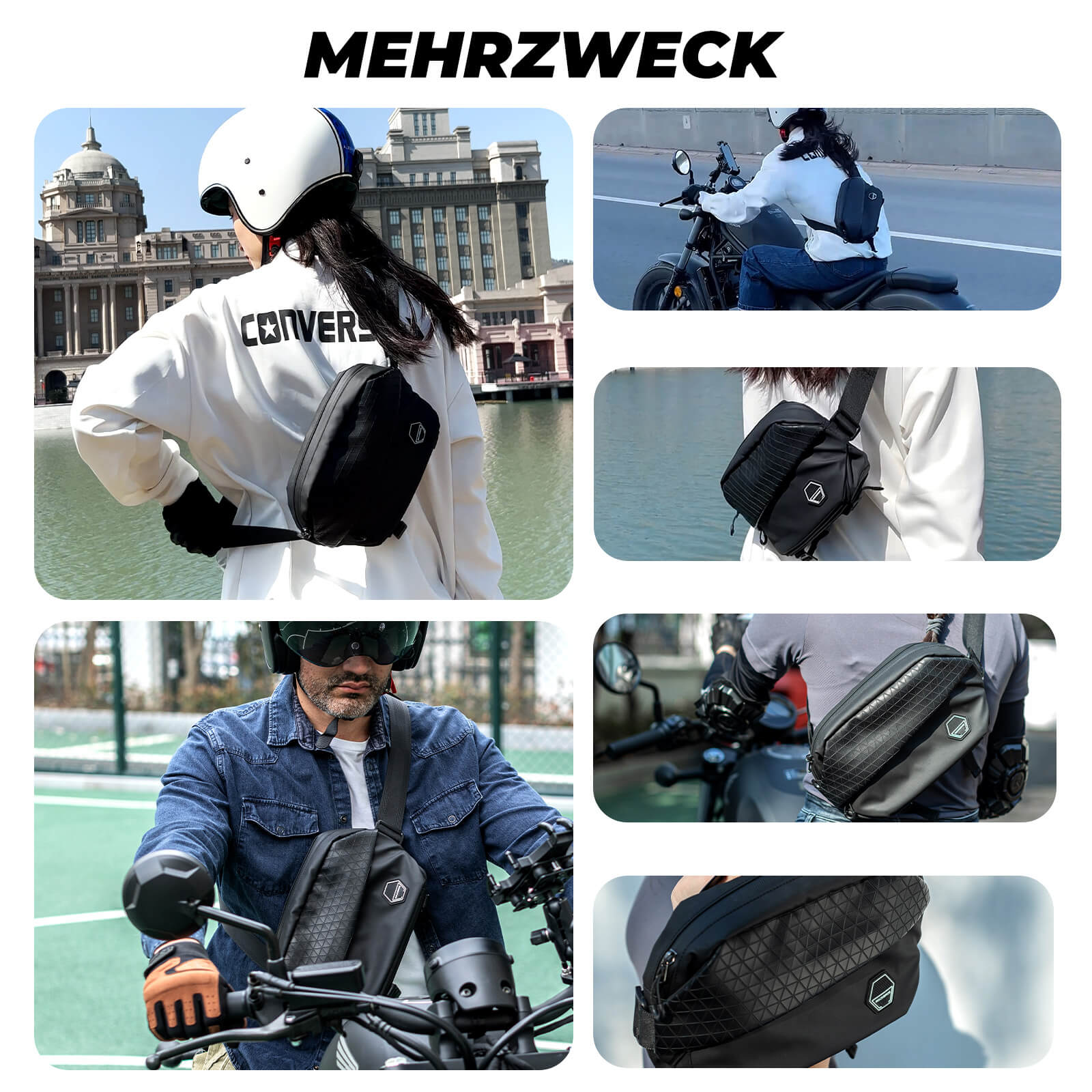 ROCKBROS Wasserdichte Multifunktionstasche Lenkertasche mit Erweiterbarer Kapazität - Fahrradtaschen ROCKBROS - EU - NooMii