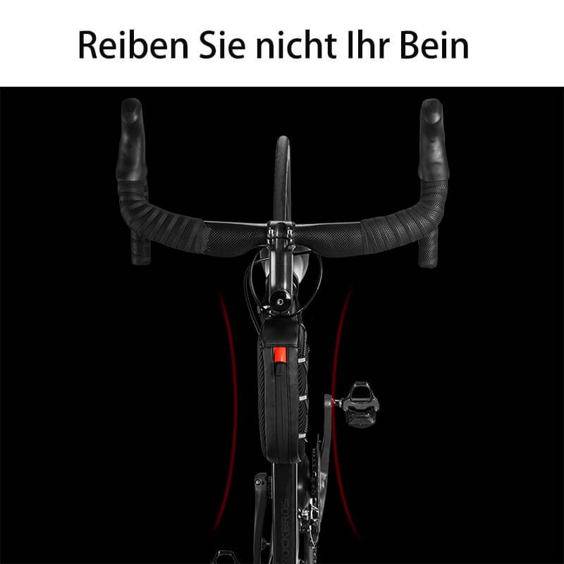 ROCKBROS Wasserdichte Rahmentasche Oberrohrtasche Schwarz 1L - Fahrradtaschen ROCKBROS - EU - NooMii