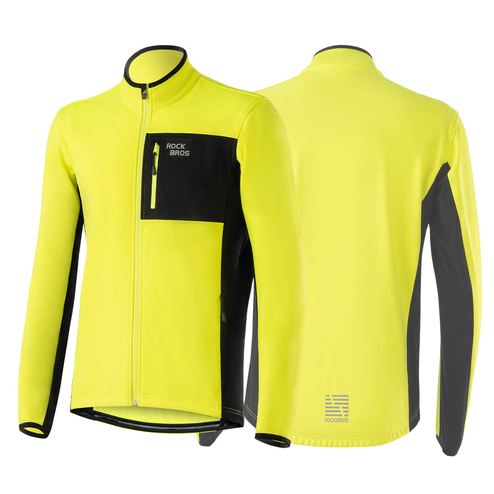 ROCKBROS Winter Fahrradjacke Herren Winddicht Warm Wanderjacke - Fahrradjacke ROCKBROS - EU - NooMii