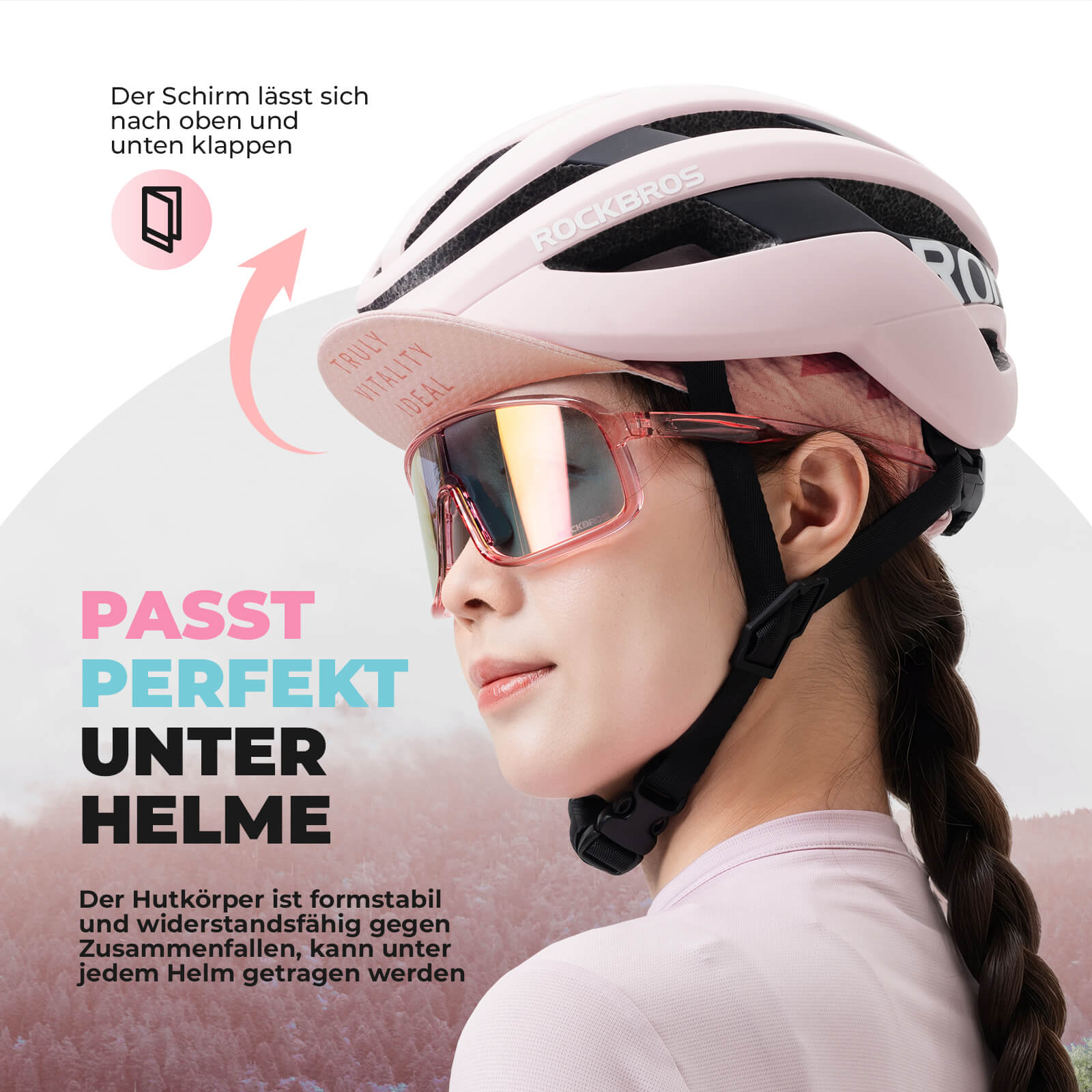 TVI Fahrrad Kappe Sommer Fahrradmütze 8 Farben - Fahrrad Mütze ROCKBROS - EU - NooMii