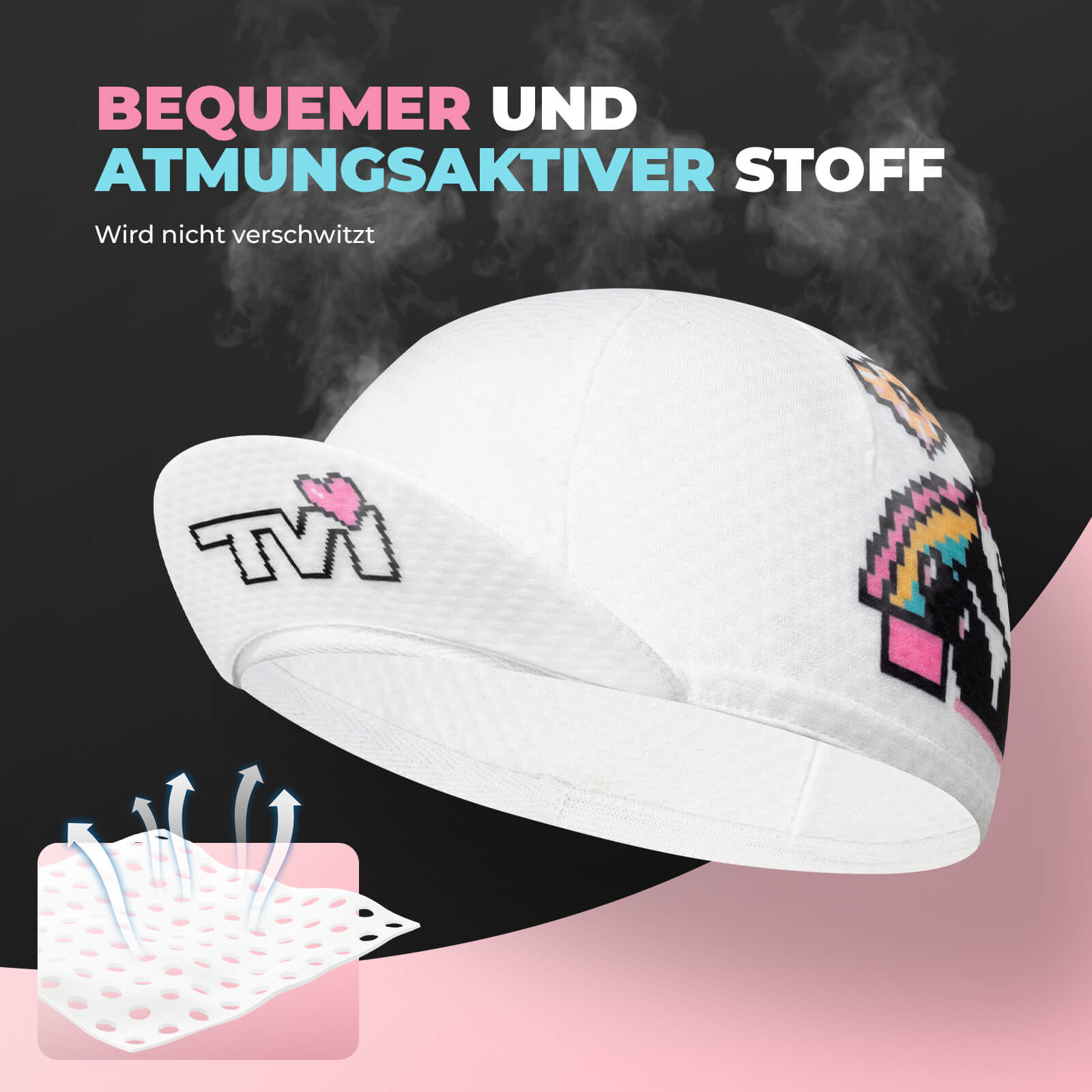 TVI Fahrrad Kappe Sommer Fahrradmütze 8 Farben - Fahrrad Mütze ROCKBROS - EU - NooMii