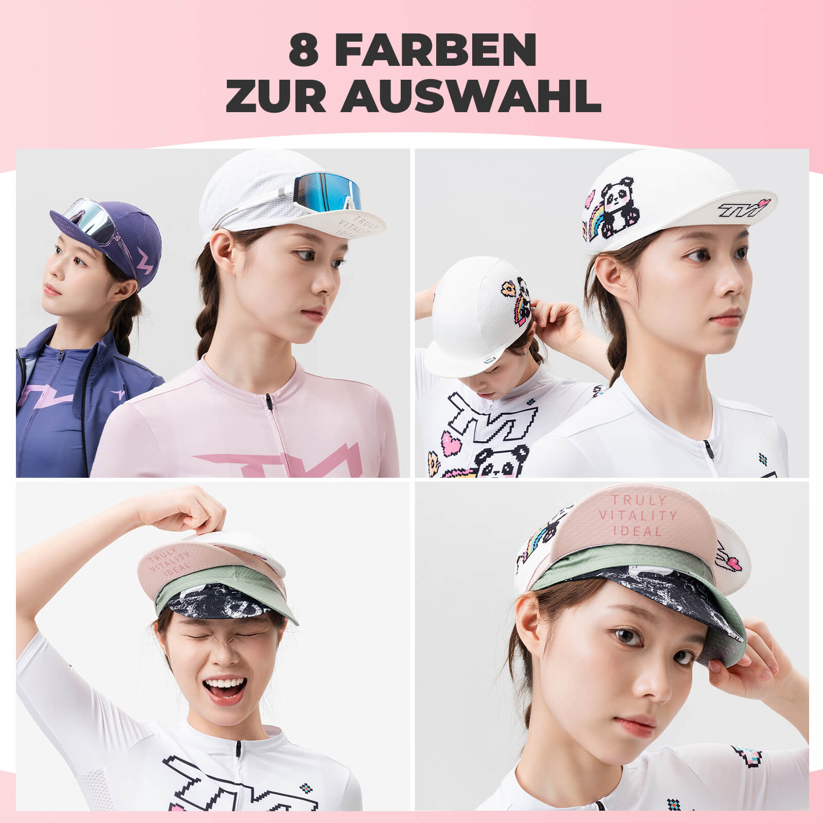 TVI Fahrrad Kappe Sommer Fahrradmütze 8 Farben - Fahrrad Mütze ROCKBROS - EU - NooMii