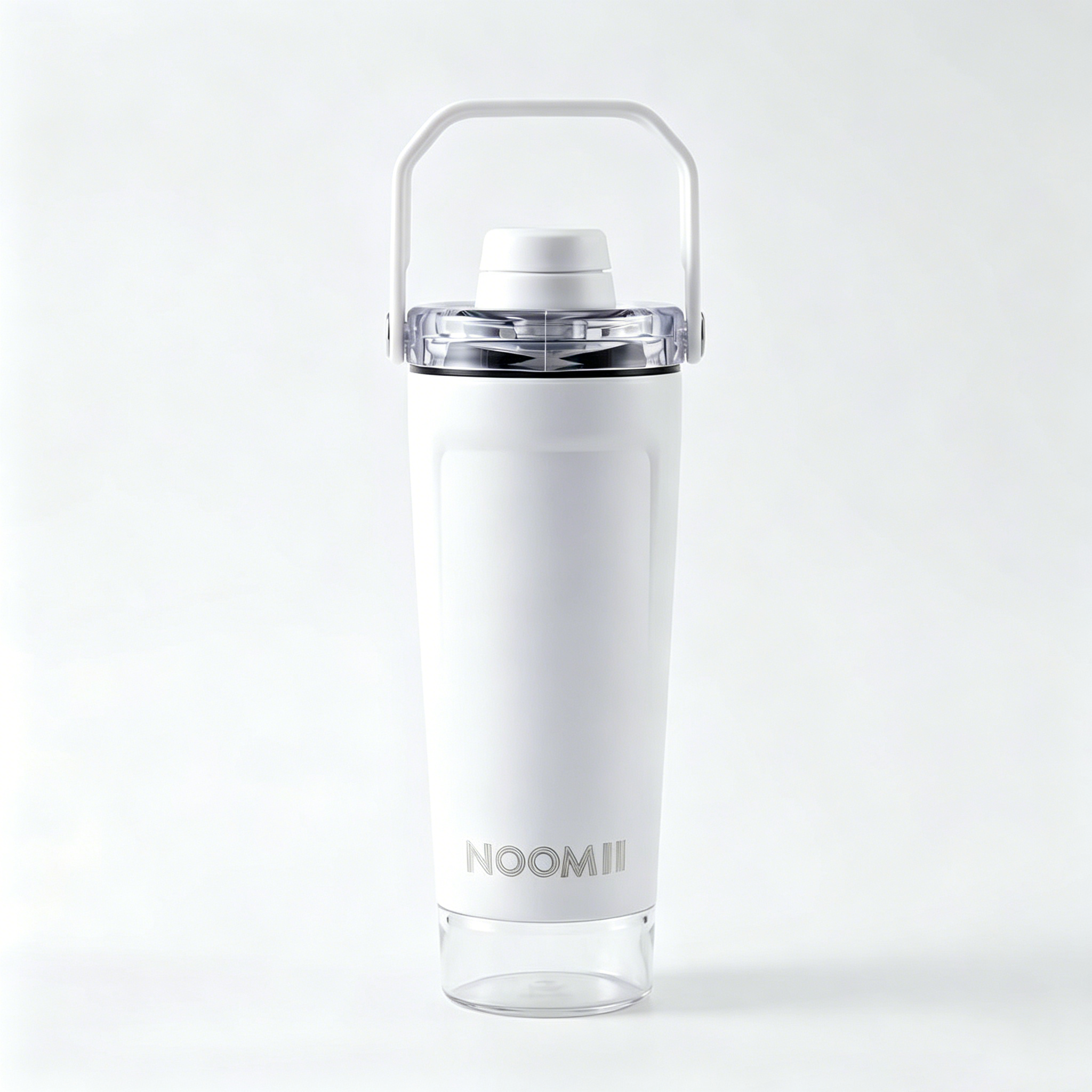 NooMii ProShake 600 – Edelstahl Thermo-Shaker mit Pulverfach (600 ml)