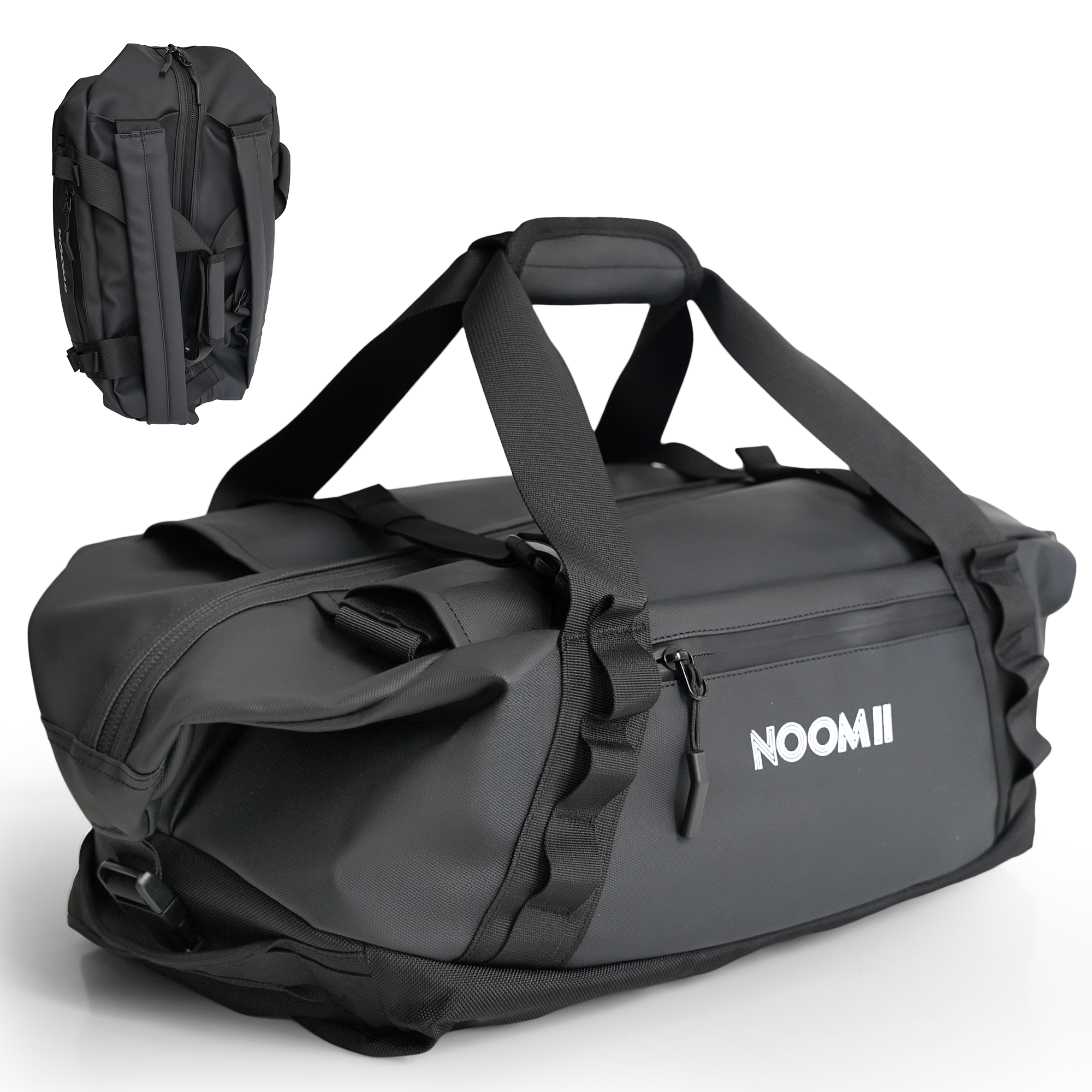 NooMii Sporttasche mit Rucksack-Funktion – 2-in-1 Gym & Travel Bag