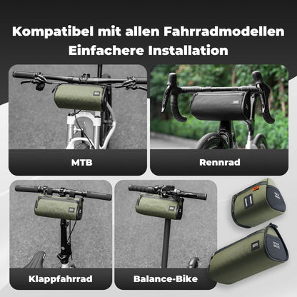 2 - in - 1 Fahrradtasche Set Wasserabweisend - Fahrradtaschen ROCKBROS - EU - NooMii