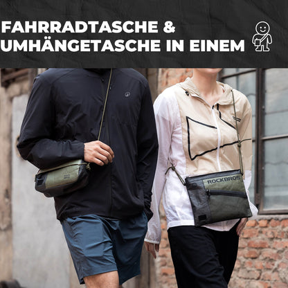 2 - in - 1 Lenkertasche Wasserabweisend mit Schultergurt 1,5L - Fahrradtaschen ROCKBROS - EU - NooMii