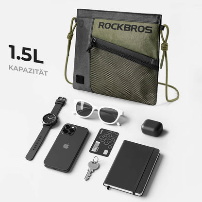 2 - in - 1 Lenkertasche Wasserabweisend mit Schultergurt 1.5L - Fahrradtaschen ROCKBROS - EU - NooMii