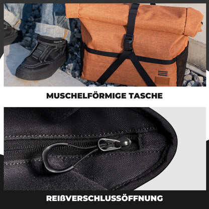 4 - in - 1 Fahrradtasche für Brompton Magnetverschluss 8 - 10L - Fahrradtaschen ROCKBROS - EU - NooMii