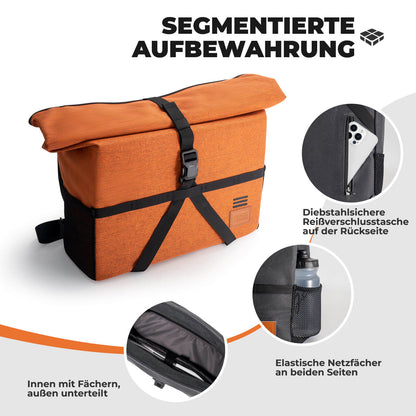 4 - in - 1 Fahrradtasche für Brompton Magnetverschluss 8 - 10L - Fahrradtaschen ROCKBROS - EU - NooMii
