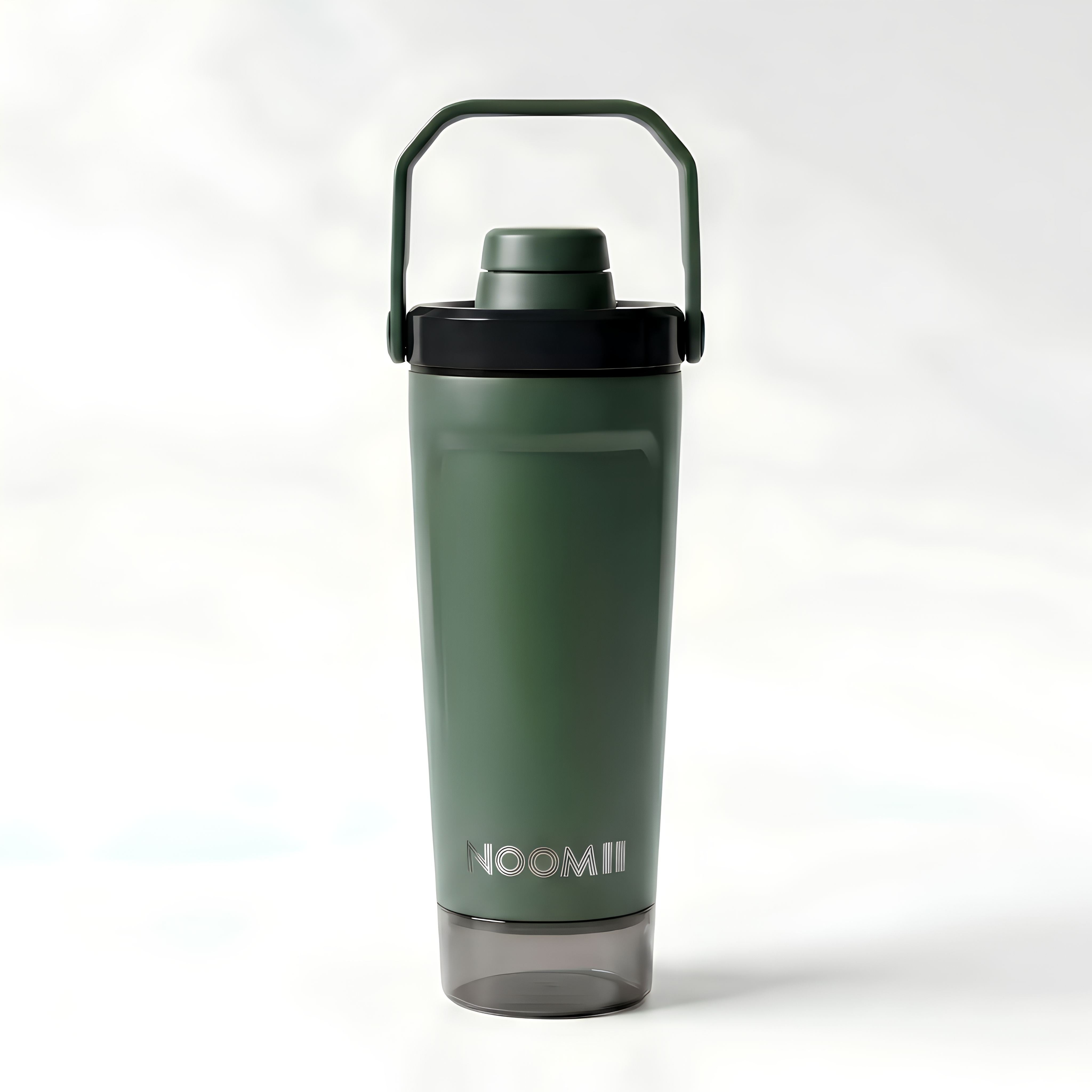 NooMii ProShake 600 – Edelstahl Thermo-Shaker mit Pulverfach (600 ml)