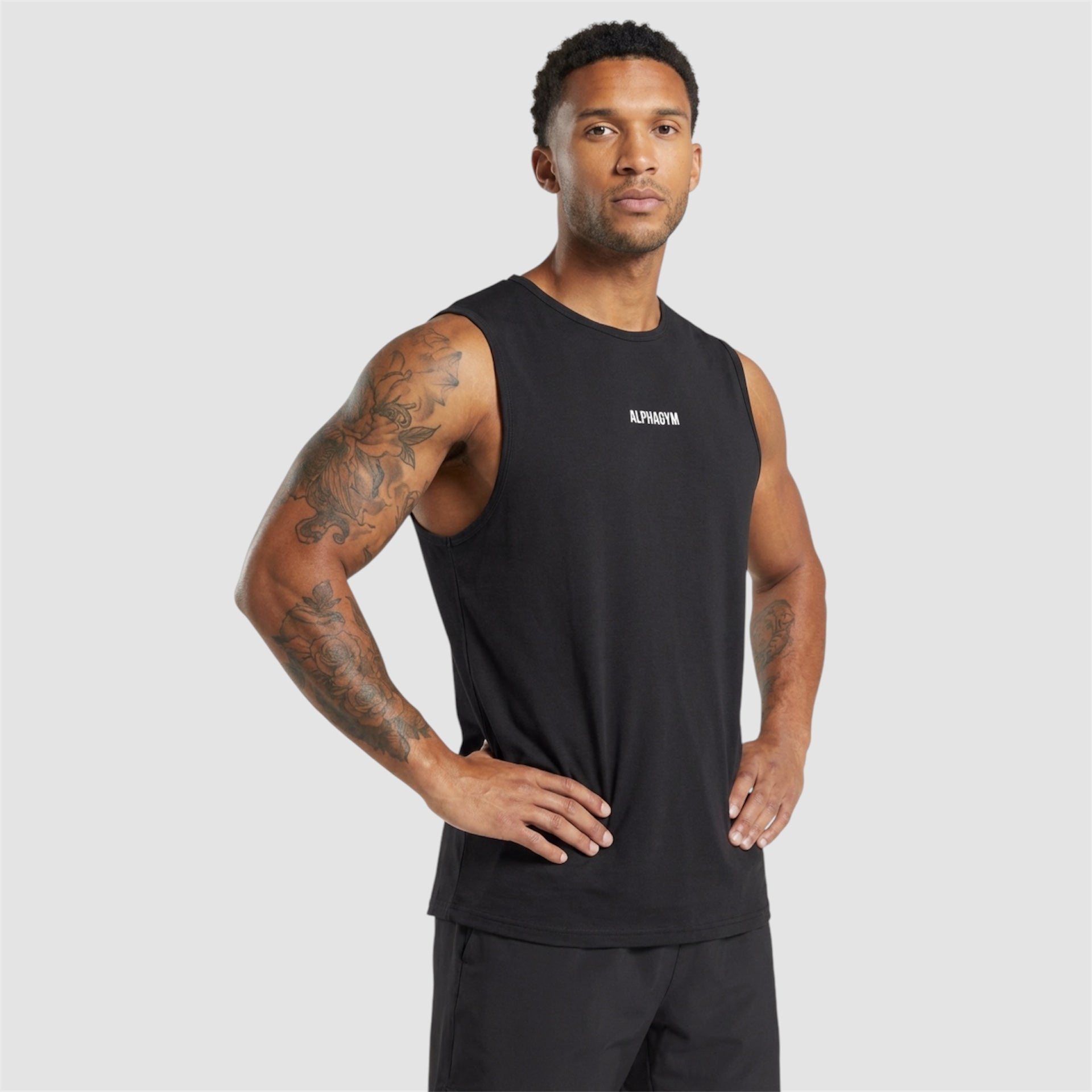 ''GRIT'' CUTTED TEE | LOGO BACK EDITION