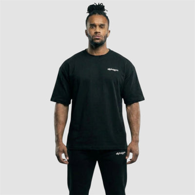 ALPHA GYM STUDIO T-SHIRT BLACK