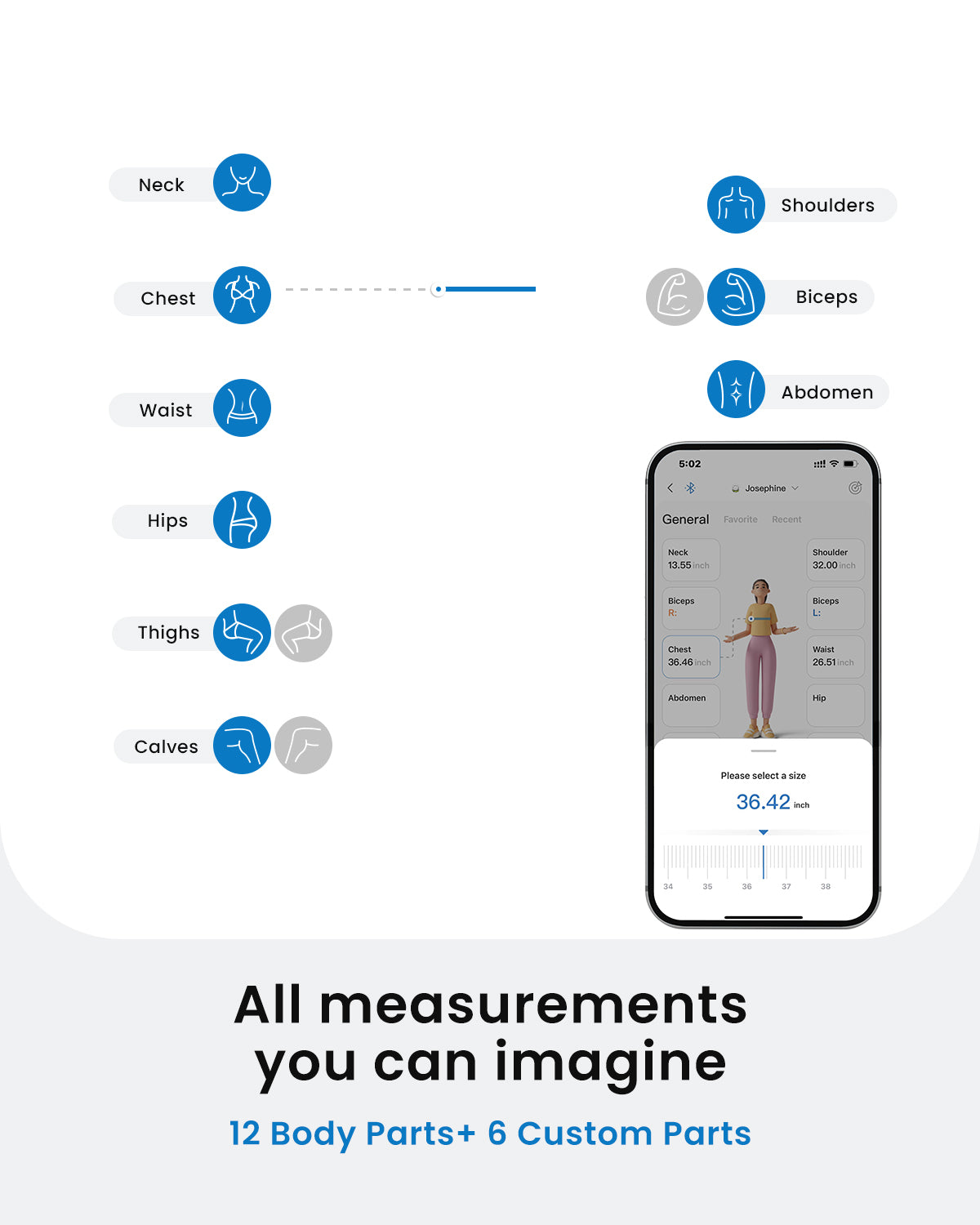 RENPHO Smart Tape Measure+