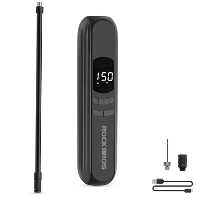 A10 Fahrradpumpe Elektrisch Luftpumpe 150PSI - Fahrrad Luftpumpen ROCKBROS - EU - NooMii