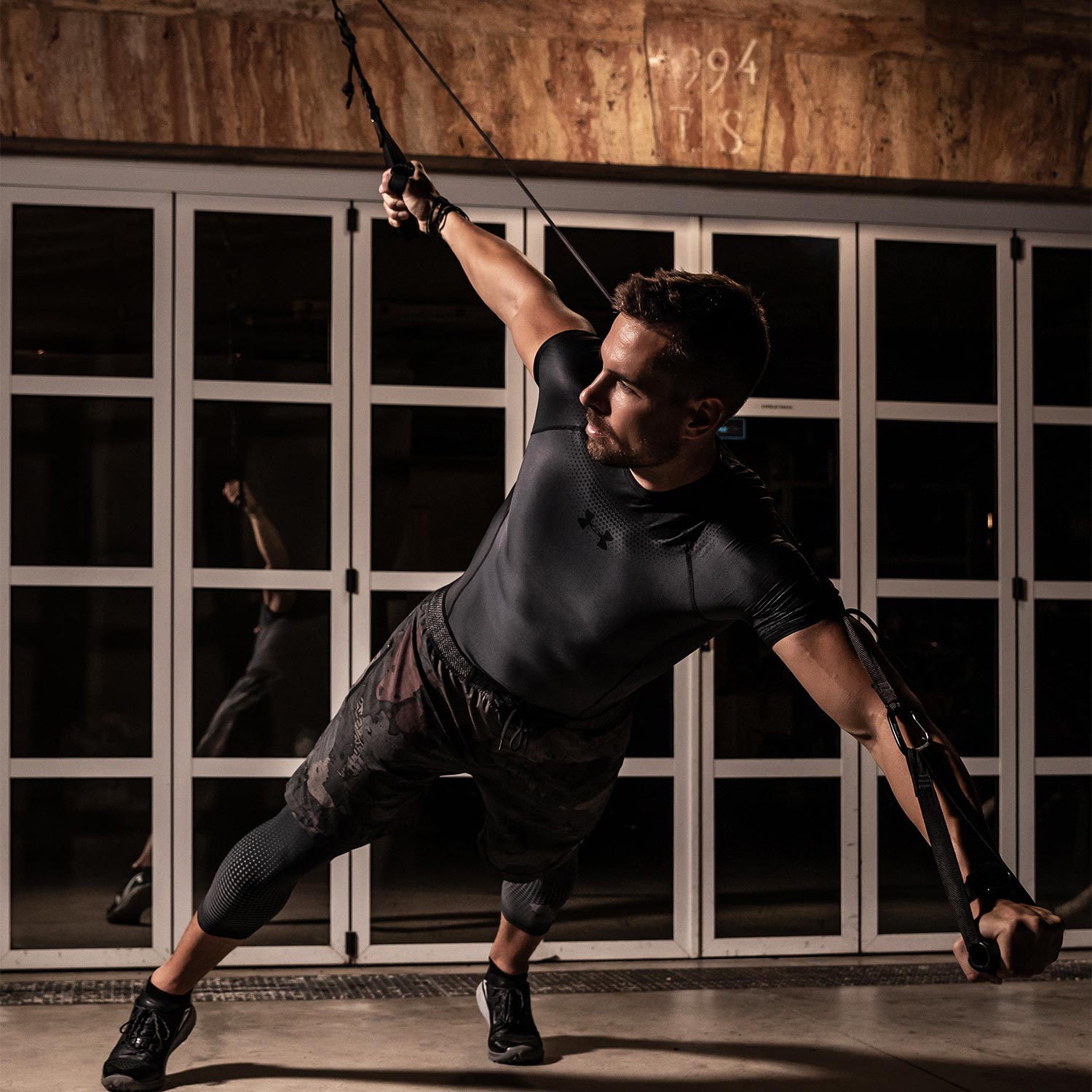 aeroSling Tactical - Full - Black High - End Slingtrainer - aerobis fitness - NooMii