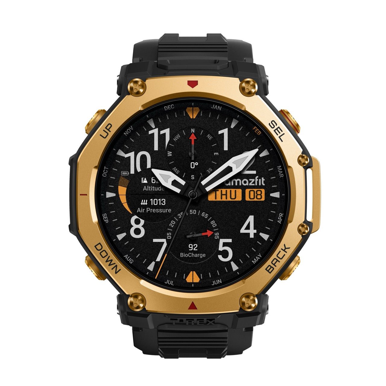 Amazfit T - Rex 3 Pro - Black Gold - Smartwatch Amazfit - NooMii