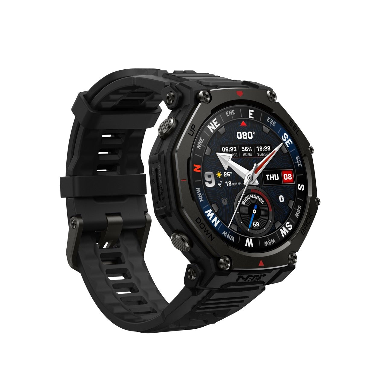 Amazfit T - Rex 3 Pro - Tactical Black - Smartwatch Amazfit - NooMii