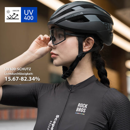 Anti - Beschlag Sonnenbrille Selbsttönend UV400 Schutz - Fahrradbrille ROCKBROS - EU - NooMii